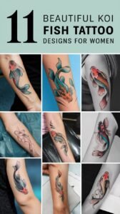 Read more about the article 11 Beautiful Koi Fish Tattoo Designs for Women