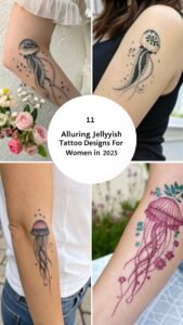 Read more about the article 11 Alluring Jellyfish Tattoo Designs for Women in 2025