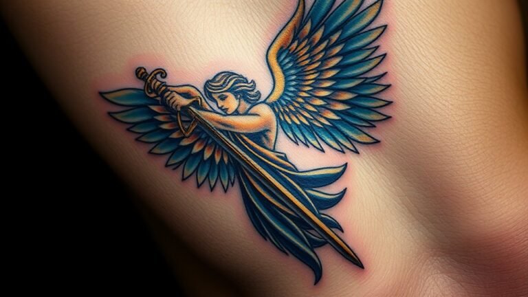 angel michael tattoo significance