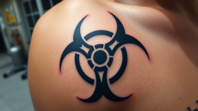 biohazard tattoo symbolism explained