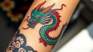 Read more about the article Oriental Dragon Tattoo Meaning and Symbolism