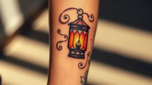 Read more about the article Lantern Tattoo Meaning and Symbolism