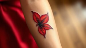 Read more about the article Red Spider Lily Tattoo Meaning and Symbolism