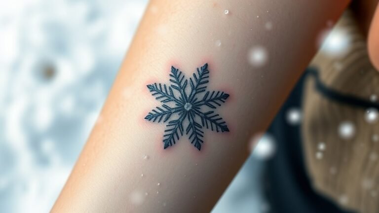 snow tattoo meanings explored