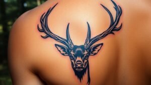 Read more about the article Stag Tattoo Meaning and Symbolism