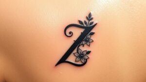 Read more about the article Z Tattoo Meaning and Symbolism